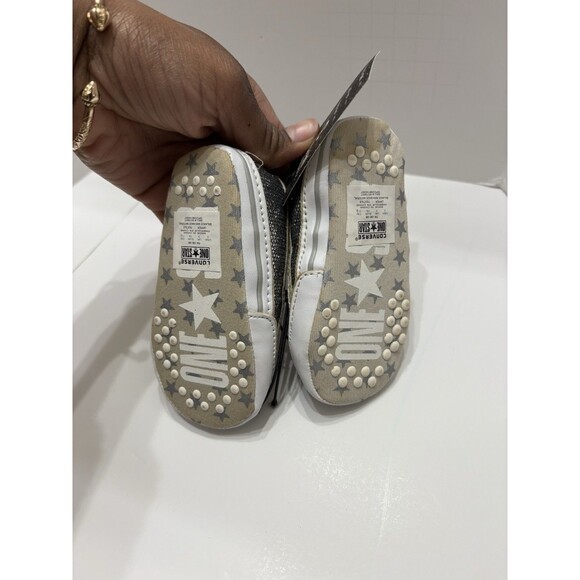 NEW Converse One Star Crib Dance Shoes,‎ Soft Sole Size 3 (US) With Box - Picture 5 of 5